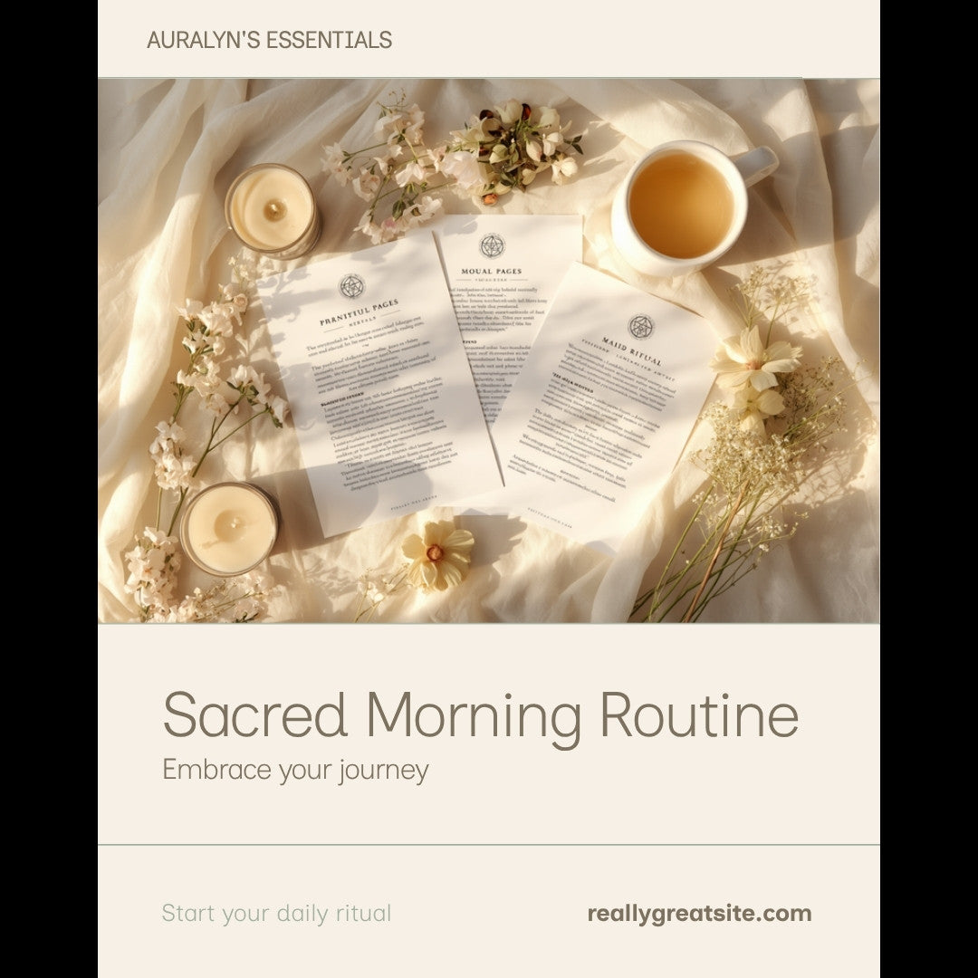 Sacred Morning Routine 30-Day Printable