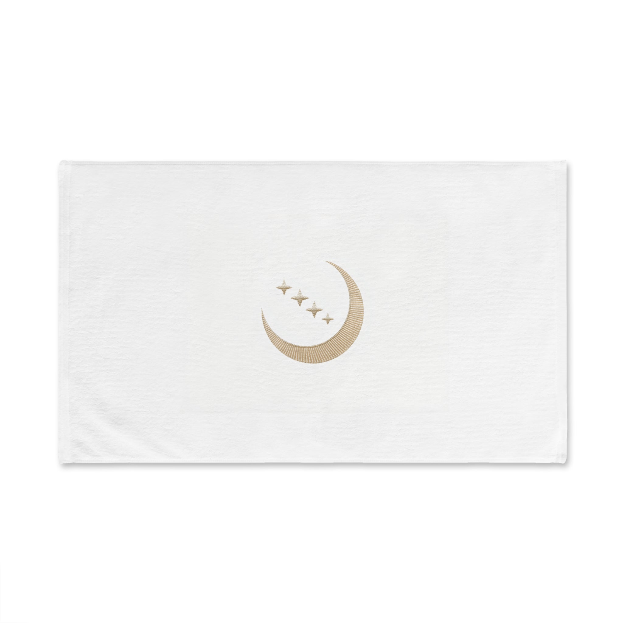 Moon Phase Hand Towel — Celestial Crescent Moon Bathroom Decor | Mystical Home Gift