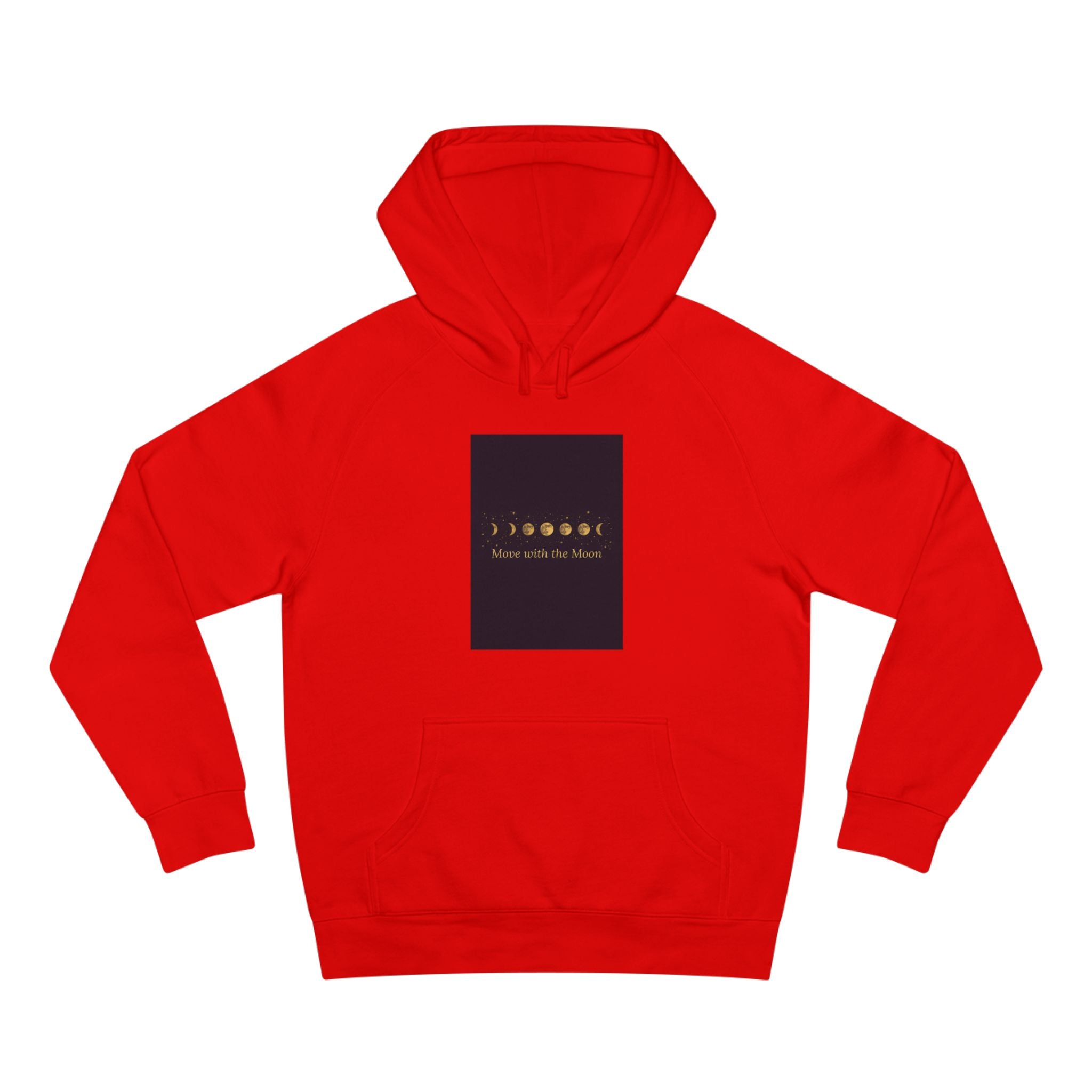 Moon Phase Hoodie — Celestial Lunar Cycle Unisex Sweatshirt