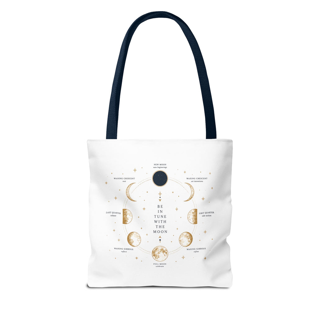 Moon Phase Tote Bag — Be in Tune with the Moon Graphic Tote