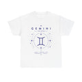Gemini Zodiac Tee — The Twins Astrology Graphic Shirt