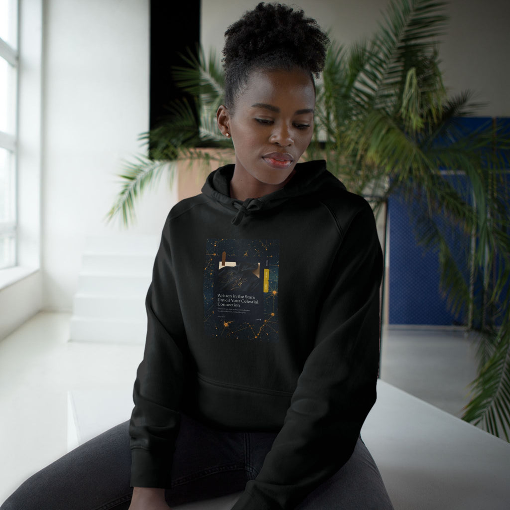 Zodiac Constellation Hoodie — Celestial Star Map Unisex Sweatshirt
