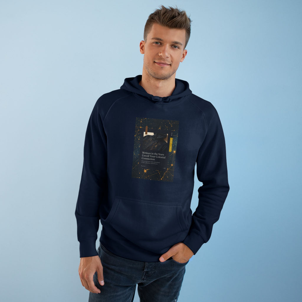 Zodiac Constellation Hoodie — Celestial Star Map Unisex Sweatshirt