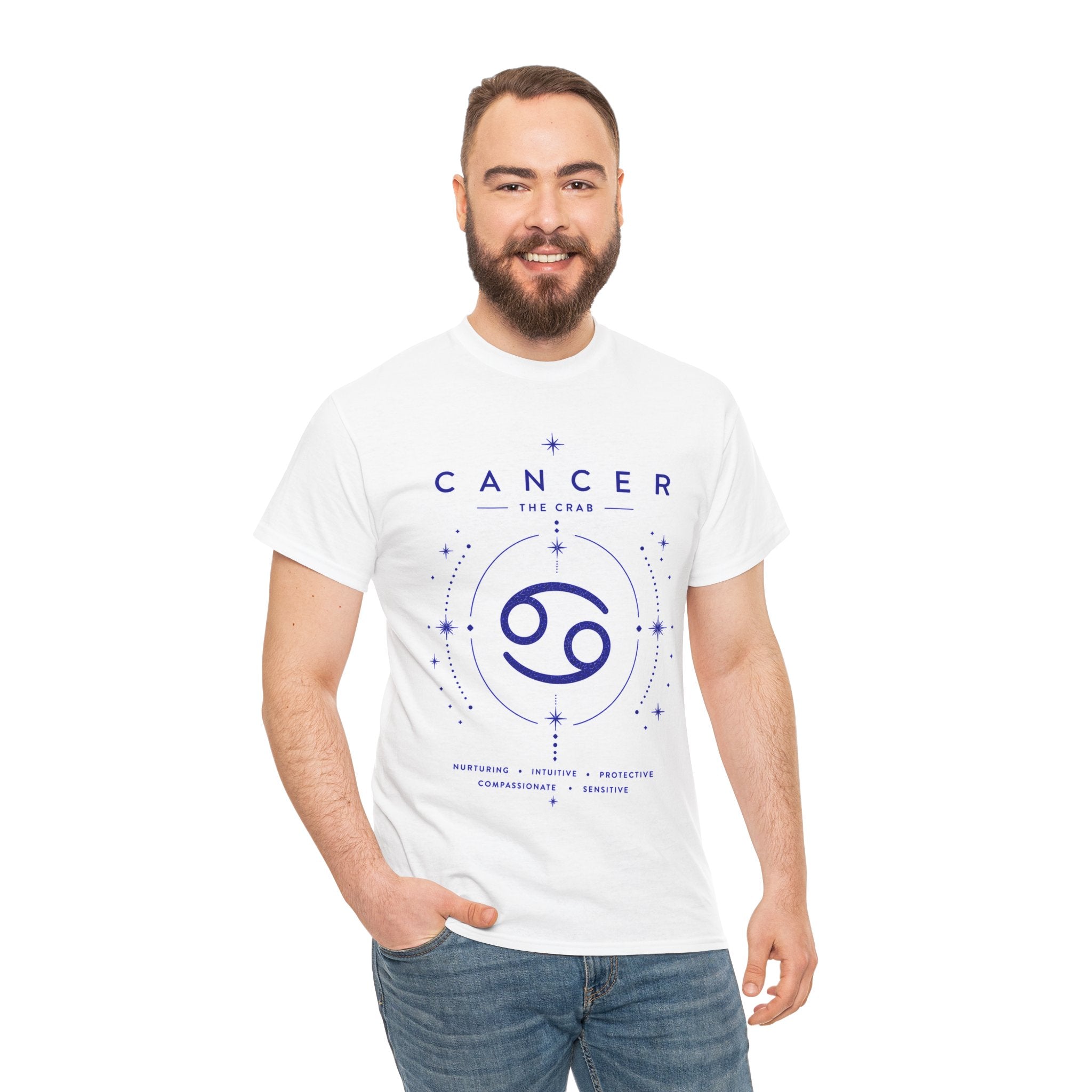 Cancer Zodiac T-Shirt — The Crab Astrology Tee (June 21–July 22)