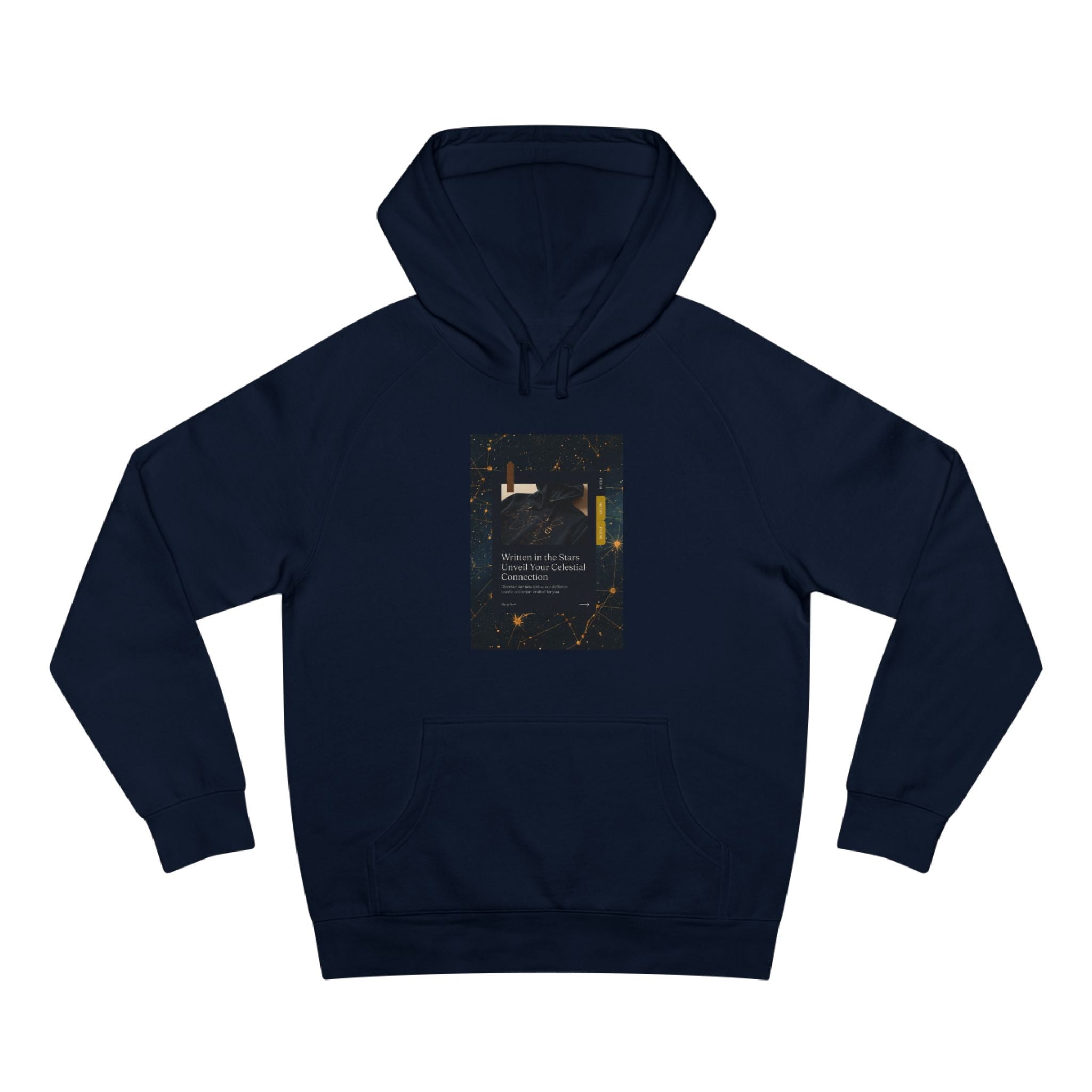 Zodiac Constellation Hoodie — Celestial Star Map Unisex Sweatshirt