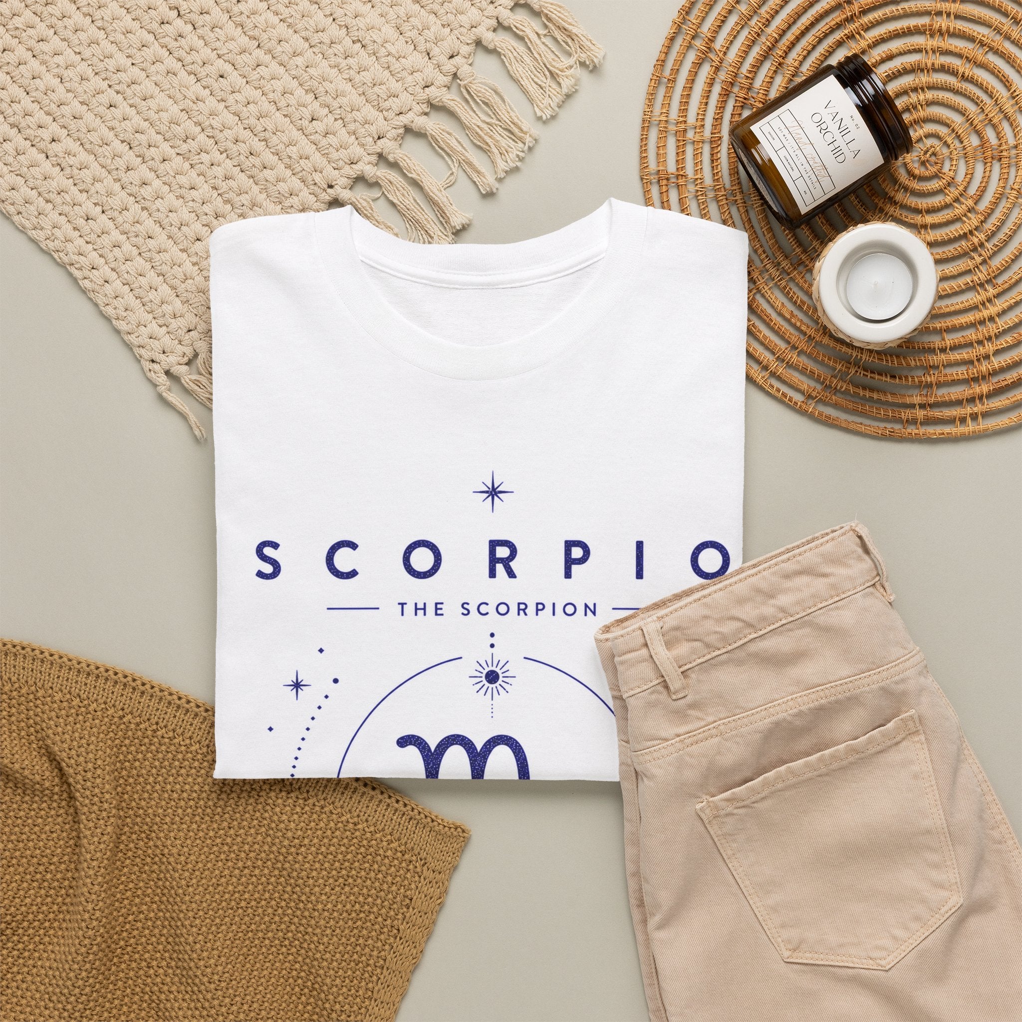 Scorpio Zodiac T‑Shirt — The Scorpion Astrology Tee