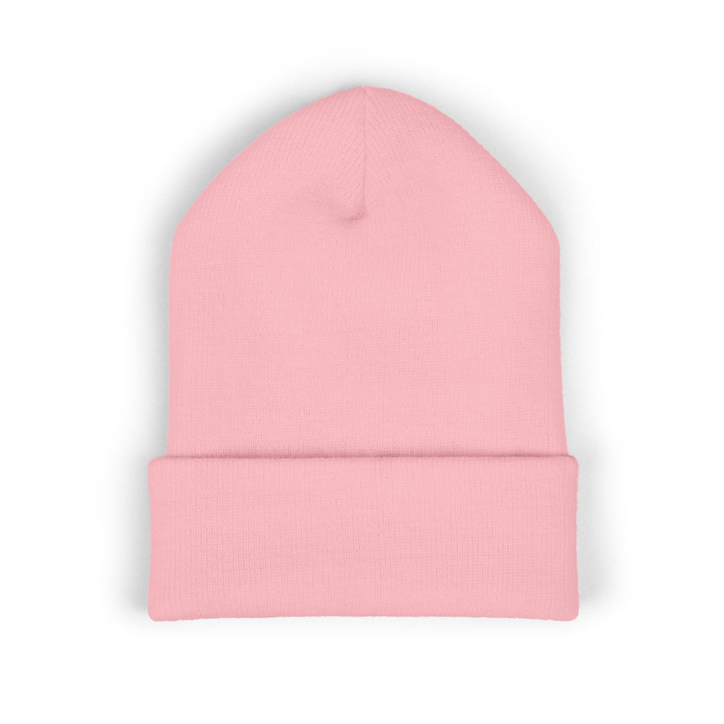 Moon Phase Embroidered Beanie — Celestial Crescent Moon Unisex Beanie