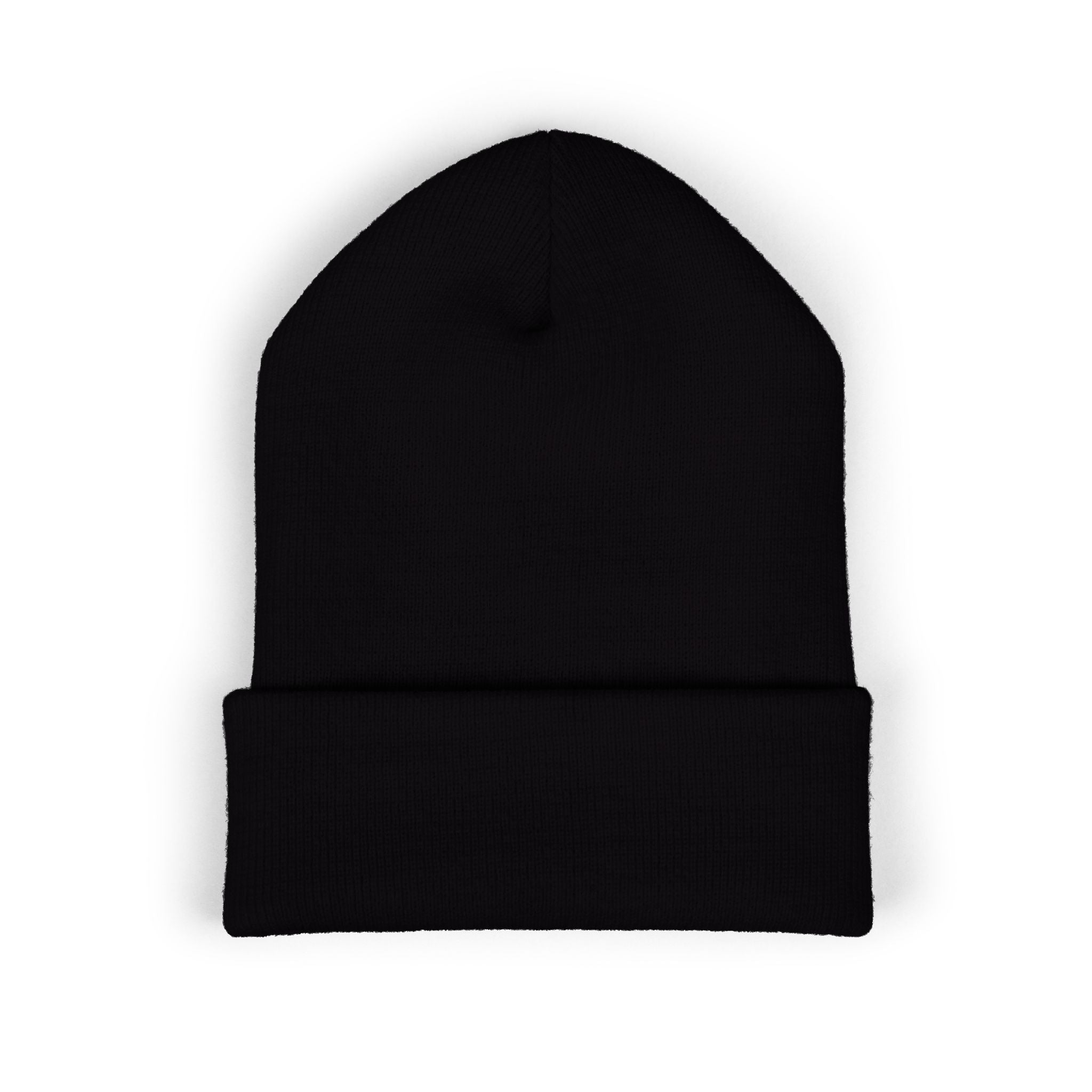Moon Phase Embroidered Beanie — Celestial Crescent Moon Unisex Beanie