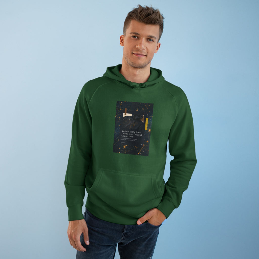 Zodiac Constellation Hoodie — Celestial Star Map Unisex Sweatshirt