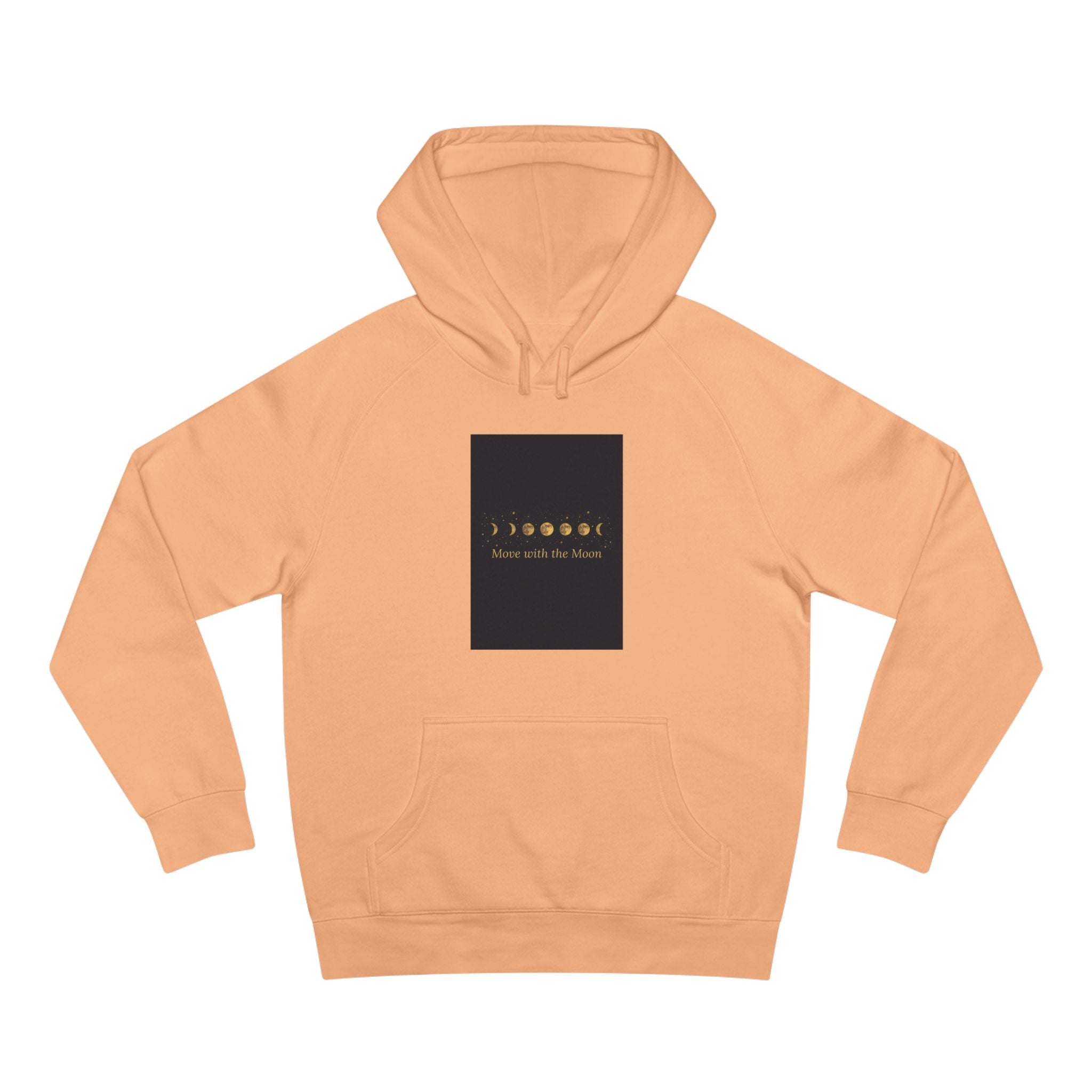 Moon Phase Hoodie — Celestial Lunar Cycle Unisex Sweatshirt