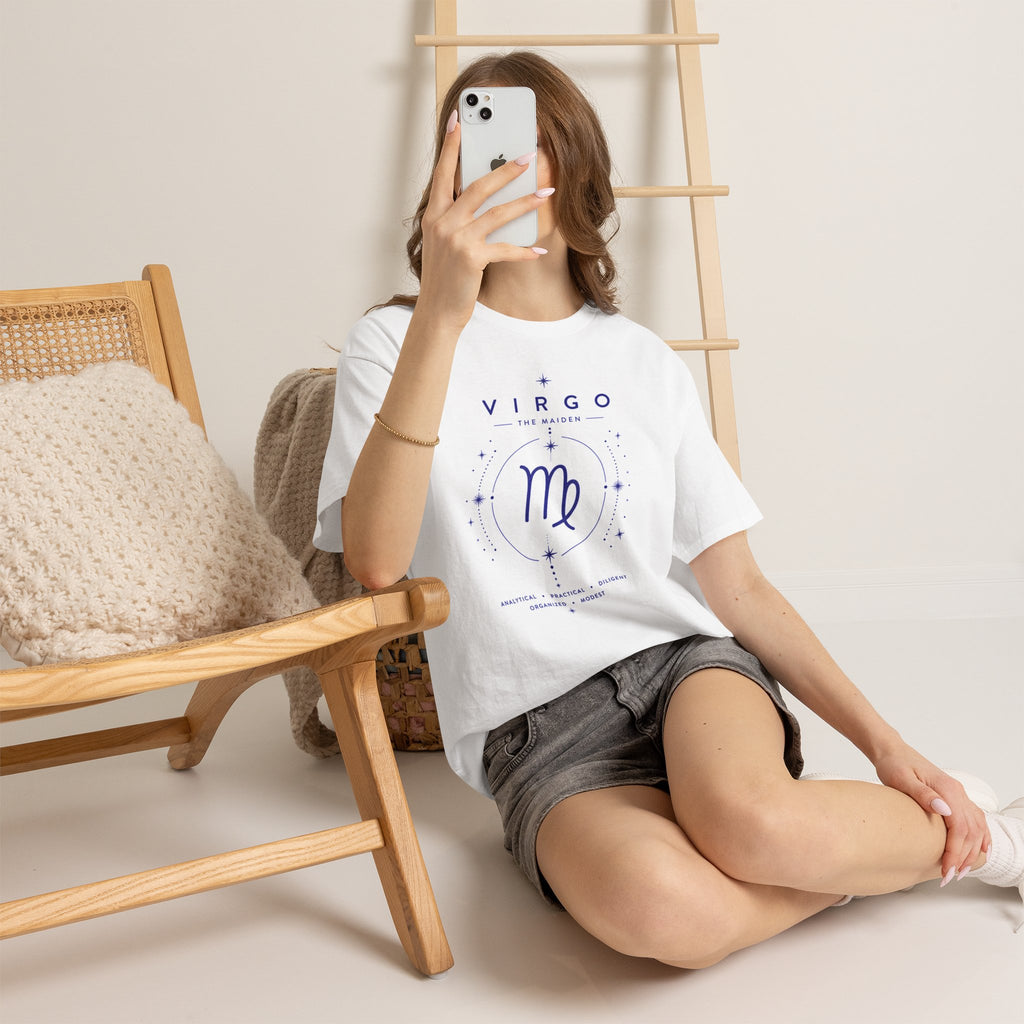 Virgo Zodiac Tee — Virgo The Maiden Astrology Shirt