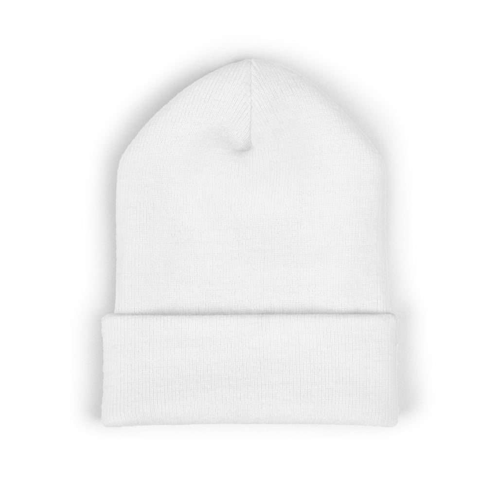 Moon Phase Embroidered Beanie — Celestial Crescent Moon Unisex Beanie