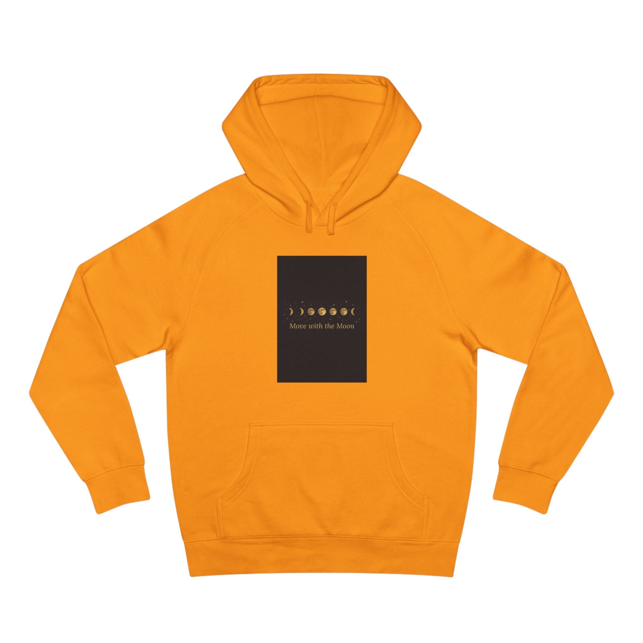 Moon Phase Hoodie — Celestial Lunar Cycle Unisex Sweatshirt