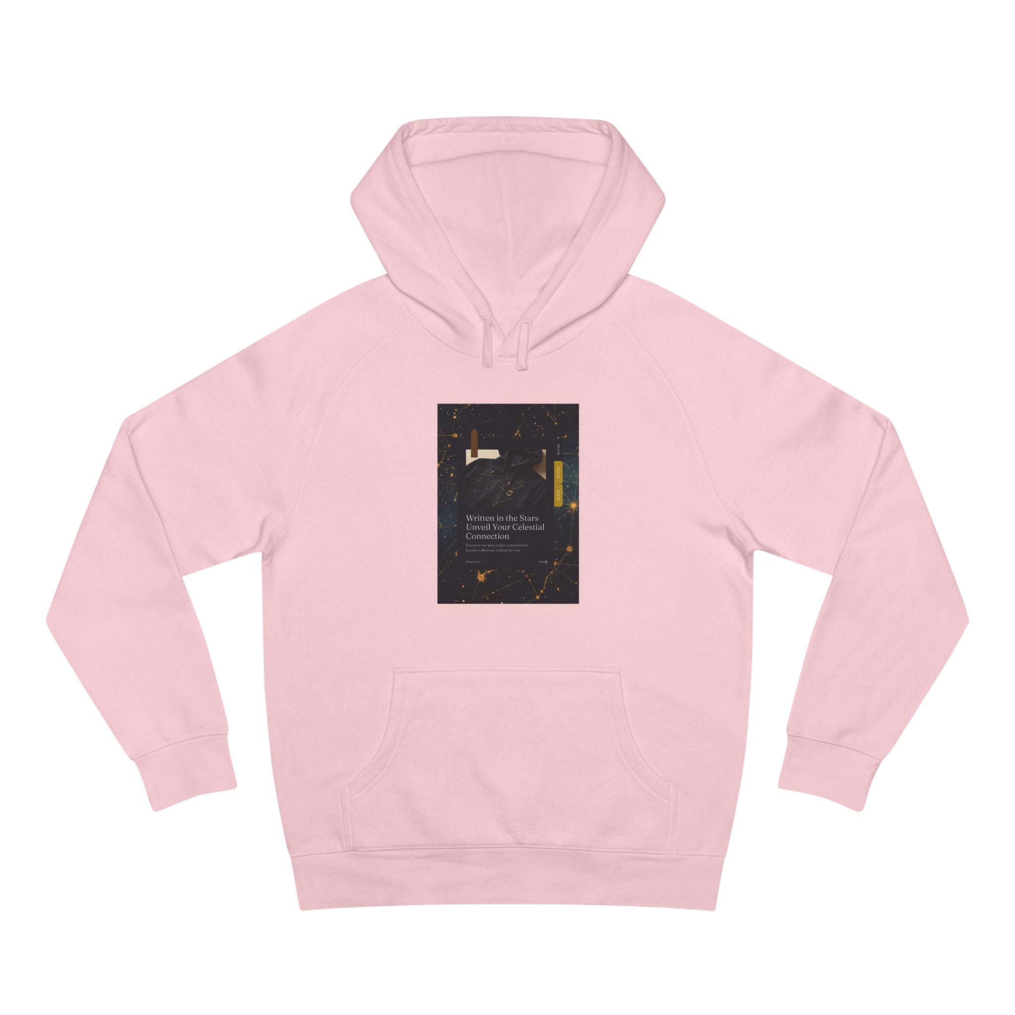 Zodiac Constellation Hoodie — Celestial Star Map Unisex Sweatshirt