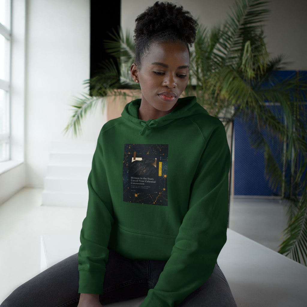 Zodiac Constellation Hoodie — Celestial Star Map Unisex Sweatshirt