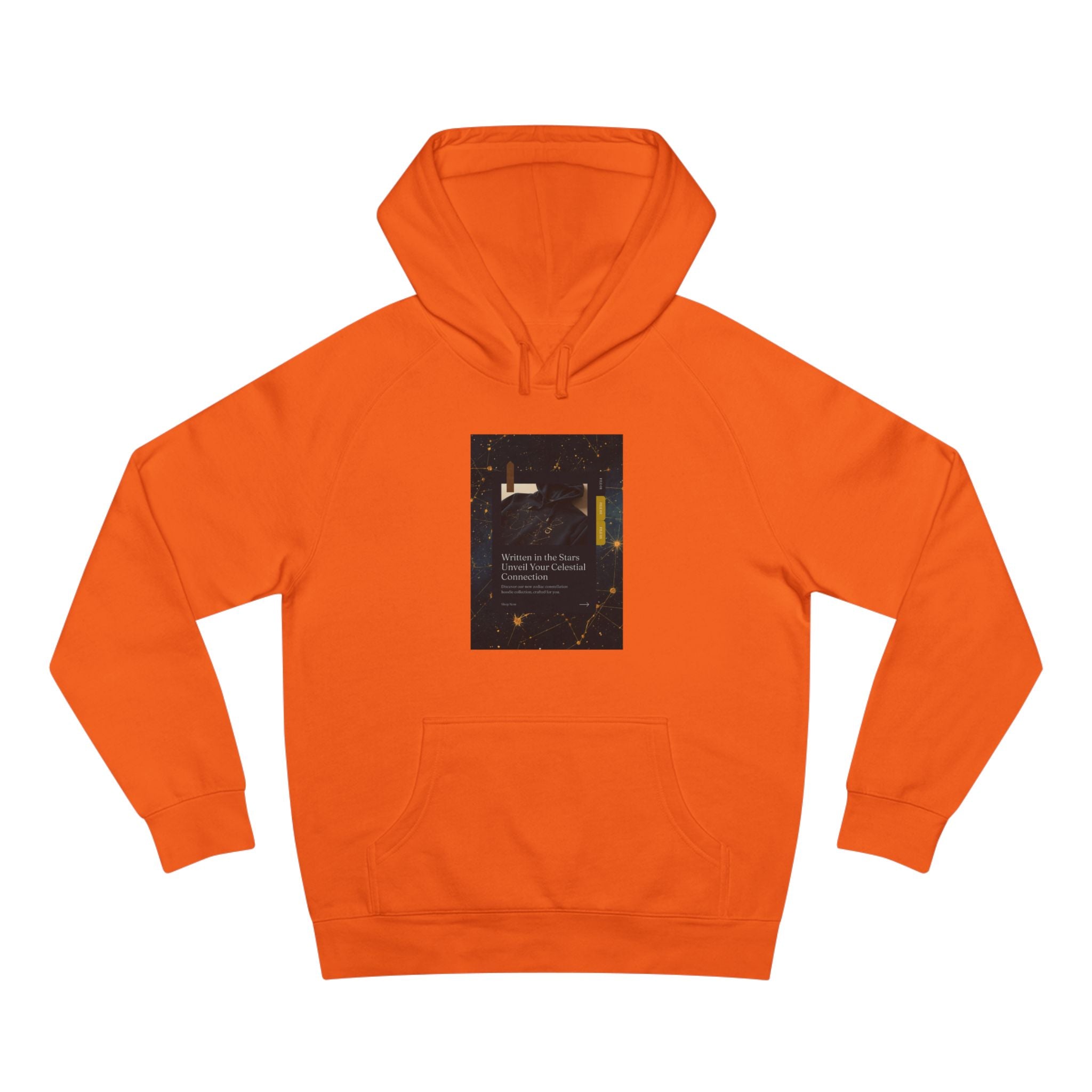Zodiac Constellation Hoodie — Celestial Star Map Unisex Sweatshirt