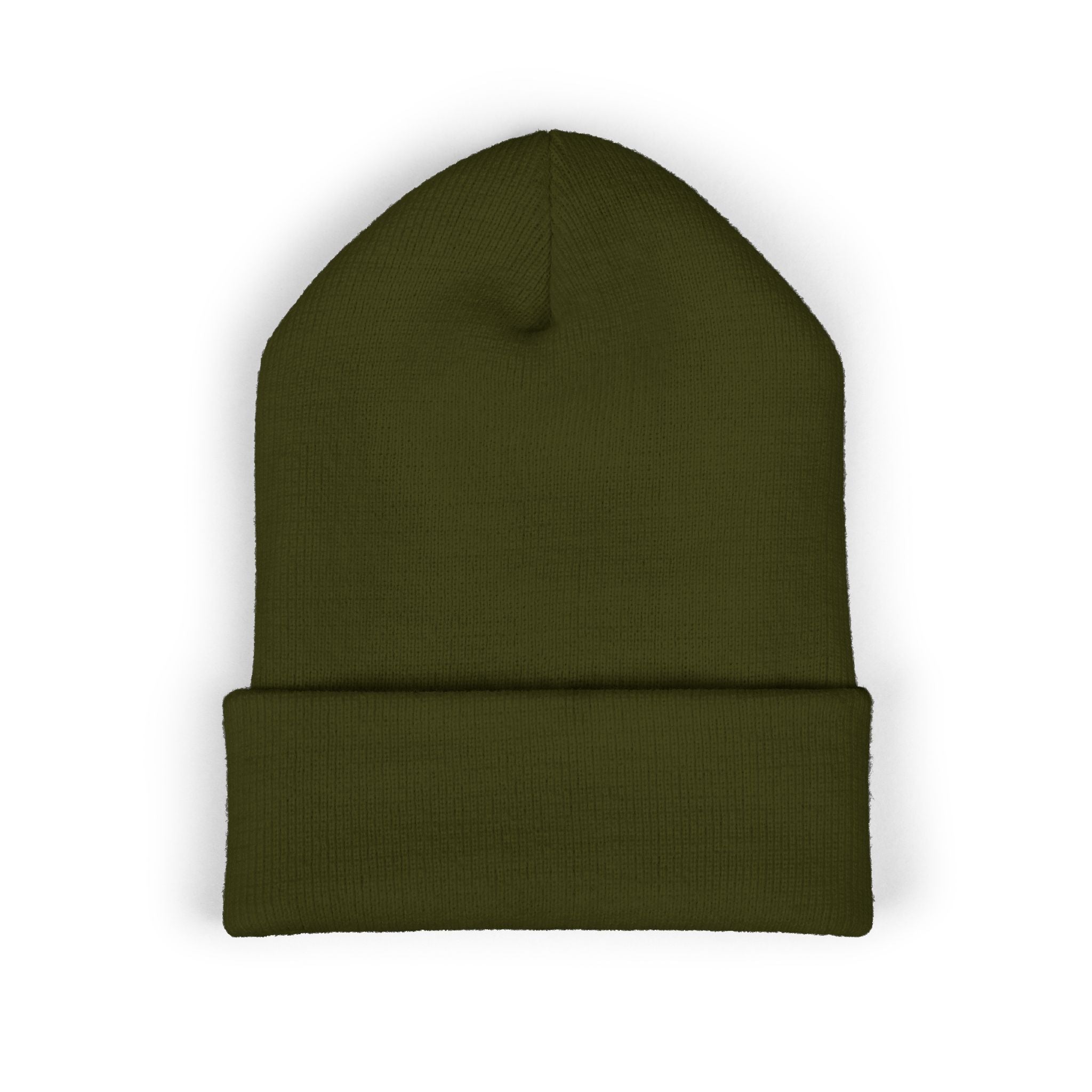 Moon Phase Embroidered Beanie — Celestial Crescent Moon Unisex Beanie