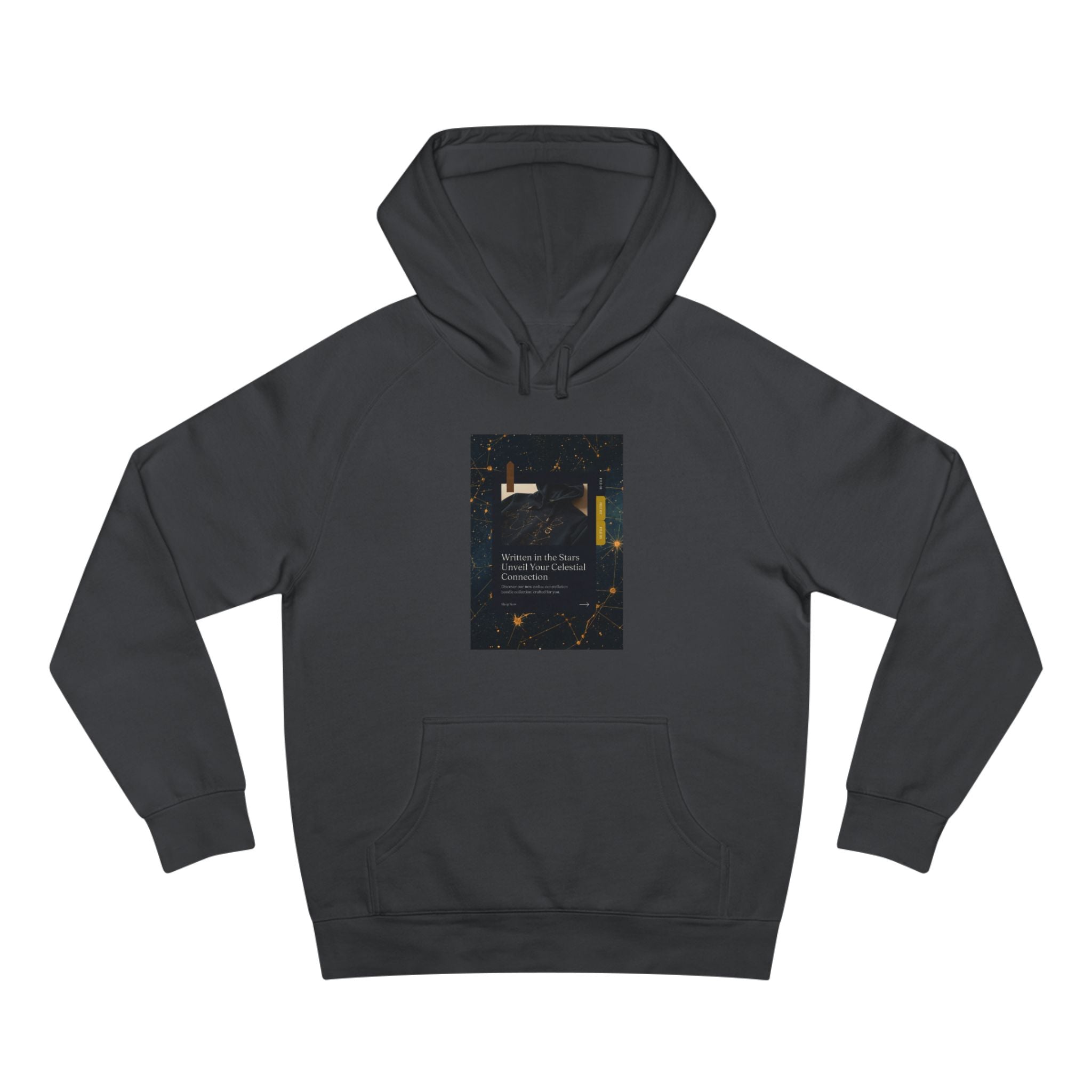 Zodiac Constellation Hoodie — Celestial Star Map Unisex Sweatshirt