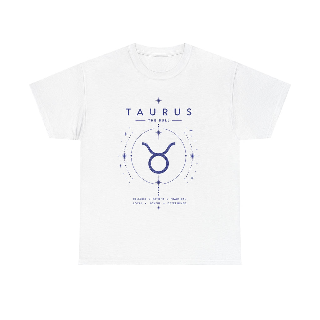 T-Shirt — Taurus Zodiac Constellation Tee (The Bull)
