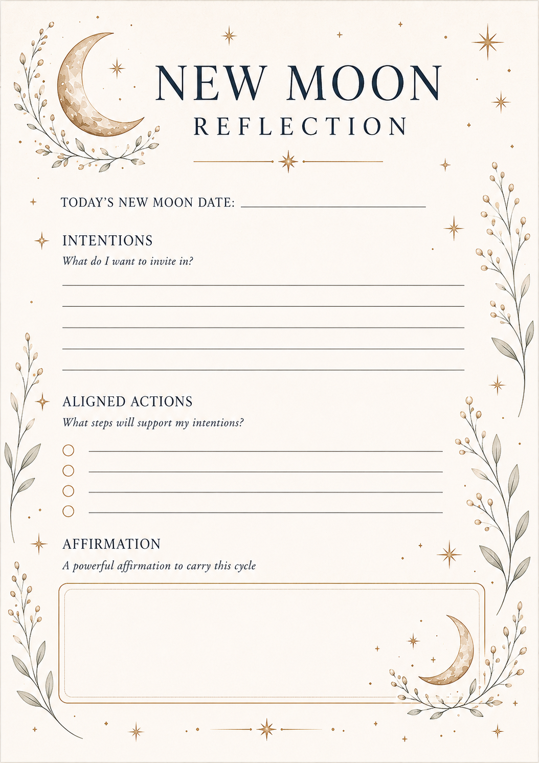 Auralyns 2027 lunar planner printable with moon phase calendar pages (image 6 of 12)