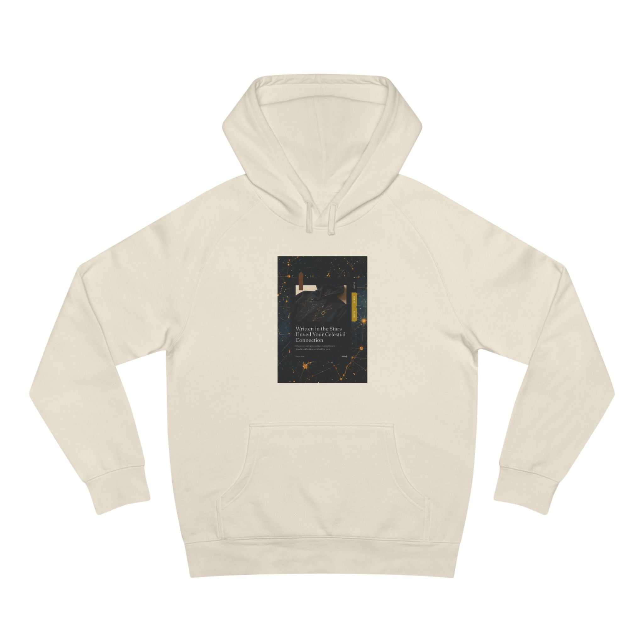 Zodiac Constellation Hoodie — Celestial Star Map Unisex Sweatshirt