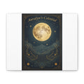 Moon & Stars Canvas Print — Celestial Wall Art | Boho Mystical Home Decor