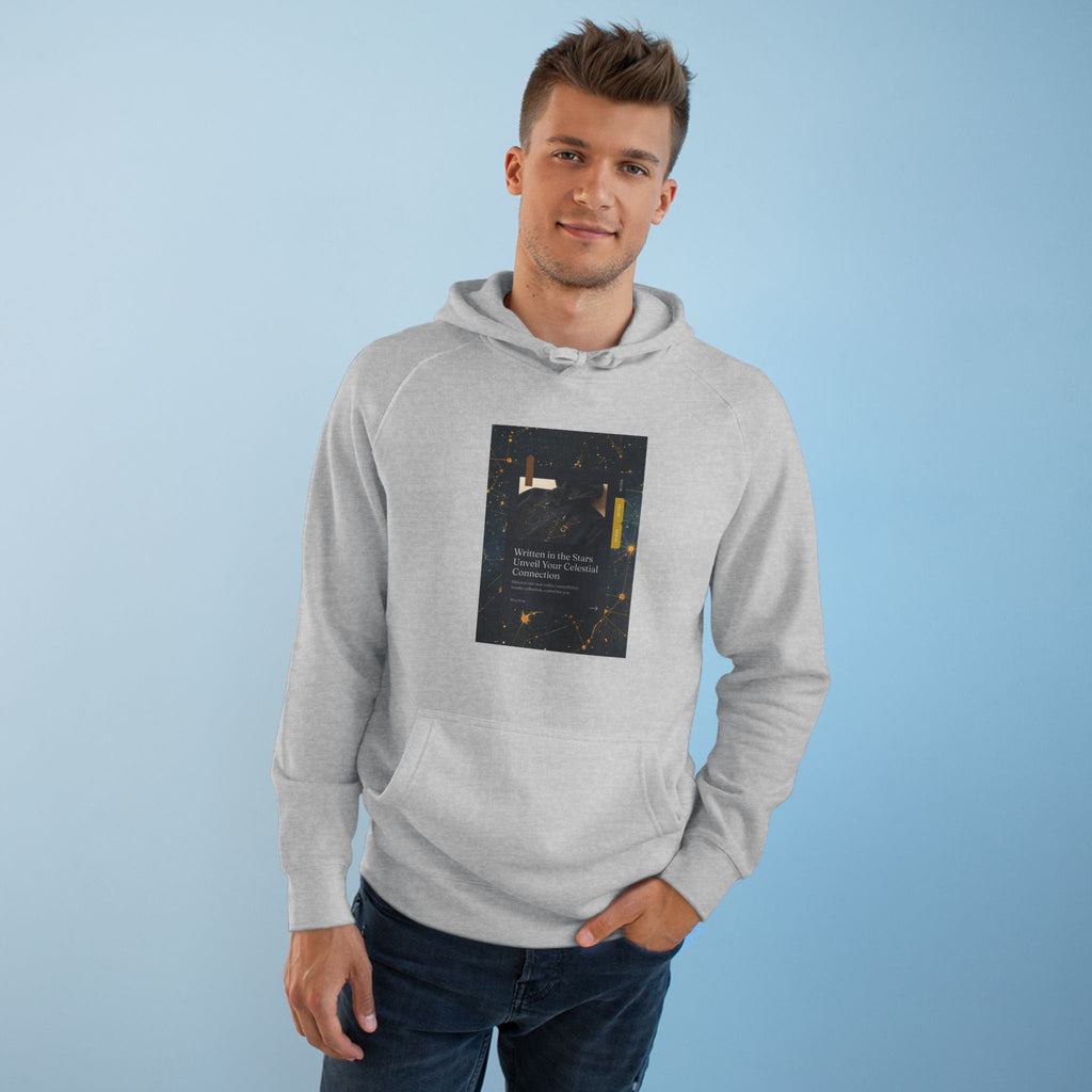 Zodiac Constellation Hoodie — Celestial Star Map Unisex Sweatshirt