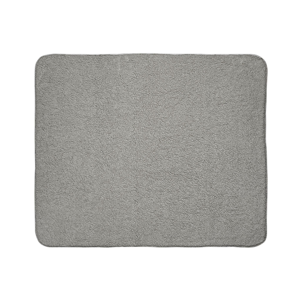 Moon Phase Sherpa Blanket — "Move with the Moon" Fleece Throw