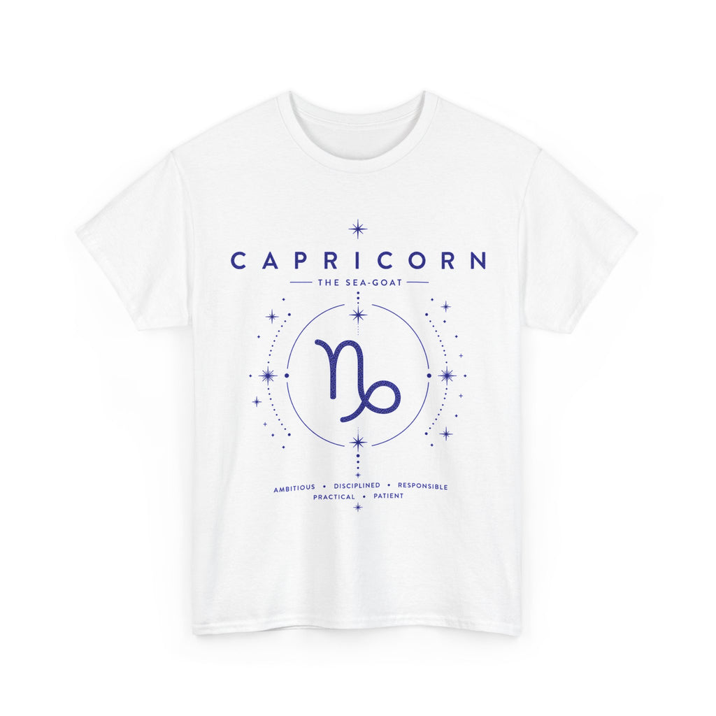 Capricorn Zodiac T-Shirt — Capricorn The Sea-Goat Astrology Tee