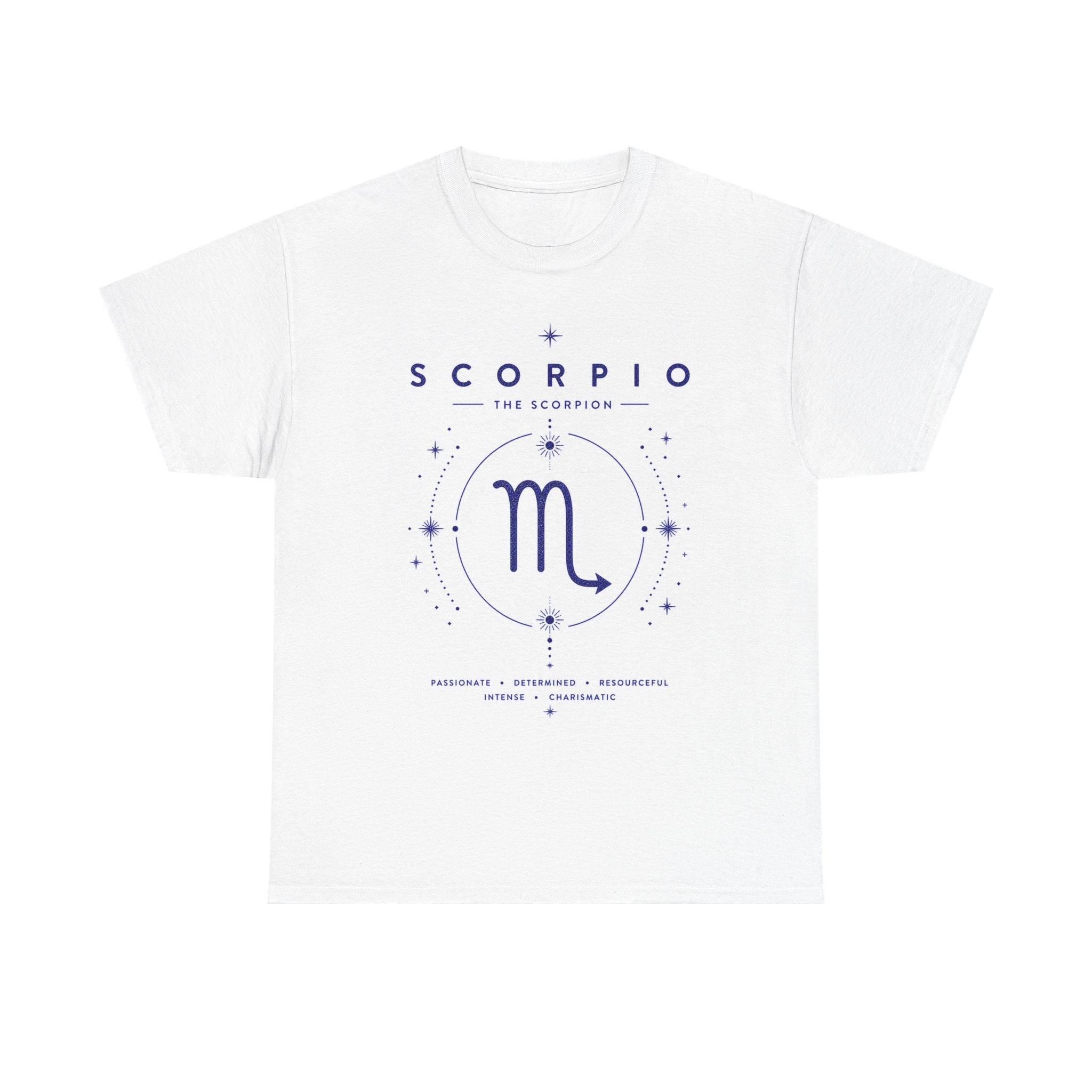 Scorpio Zodiac T‑Shirt — The Scorpion Astrology Tee