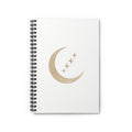 Moon Ritual Spiral Notebook — Celestial Journal | Mystical Writing & Manifestation