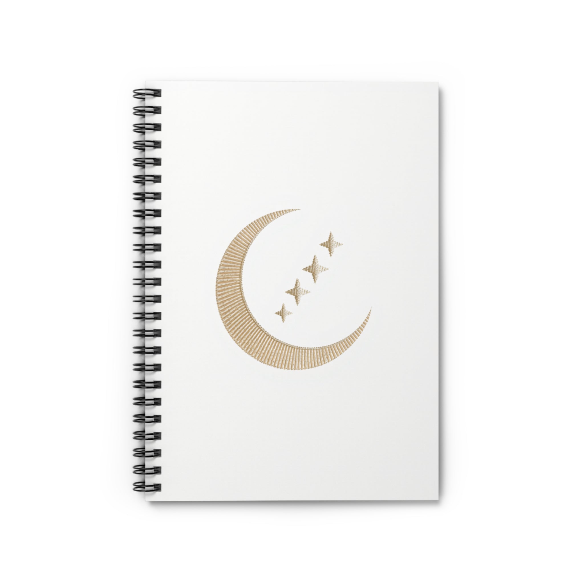 Moon Ritual Spiral Notebook — Celestial Journal | Mystical Writing & Manifestation