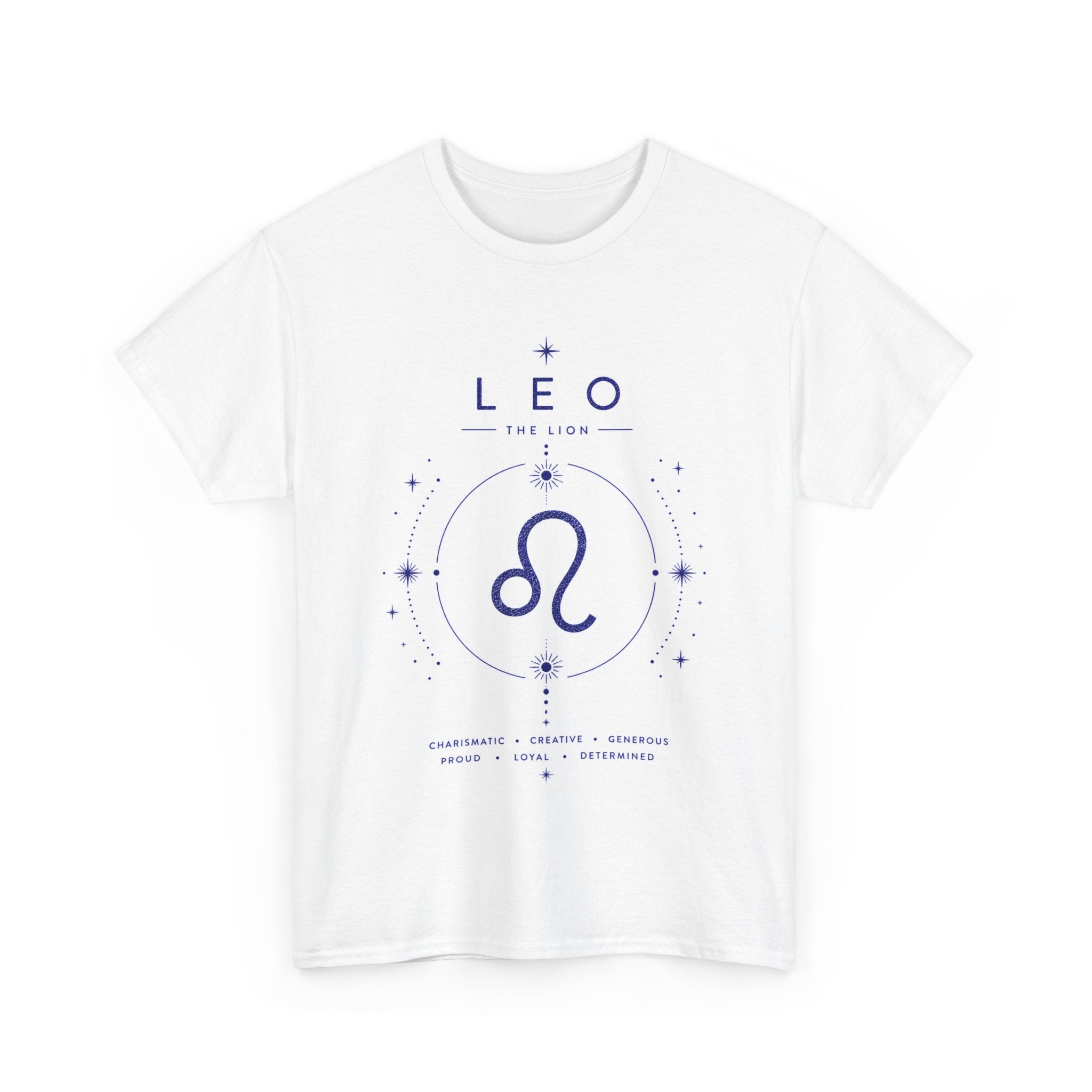 Leo Zodiac T-Shirt — Astrology Sign Tee with Leo Traits